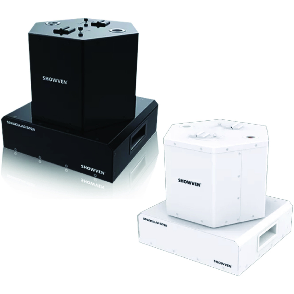 Showven Sparkular Spin Black and White Front Showven Sparkular Spin Black and White Front