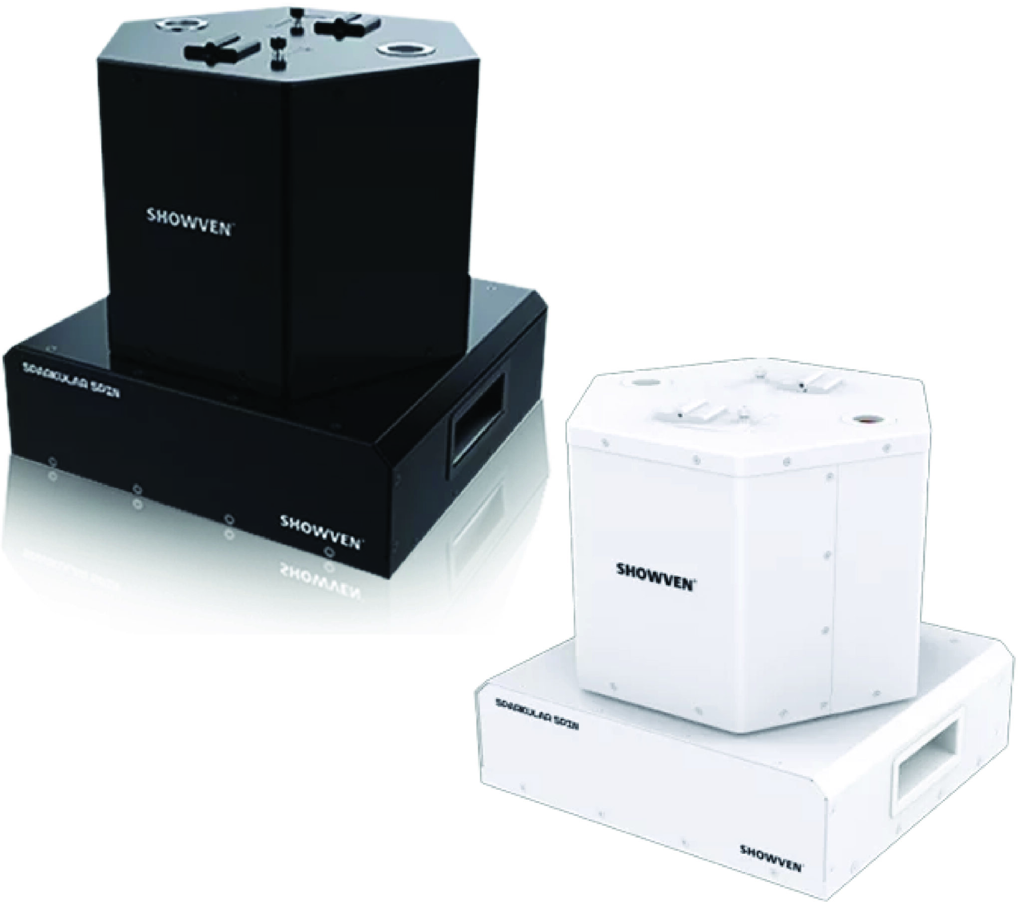 Showven Sparkular Spin Black and White Front