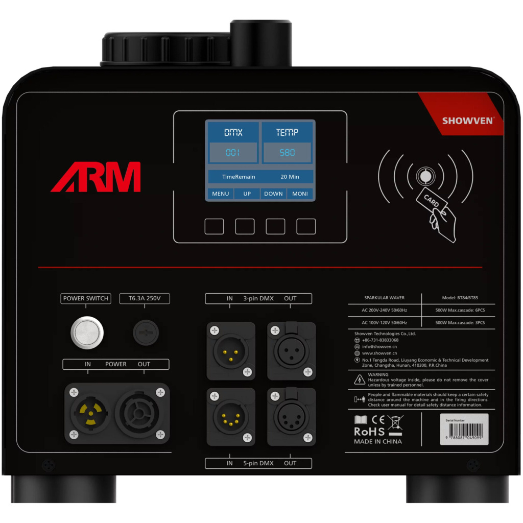 Showven Sparkular Waver Rear Showven Sparkular Waver Rear