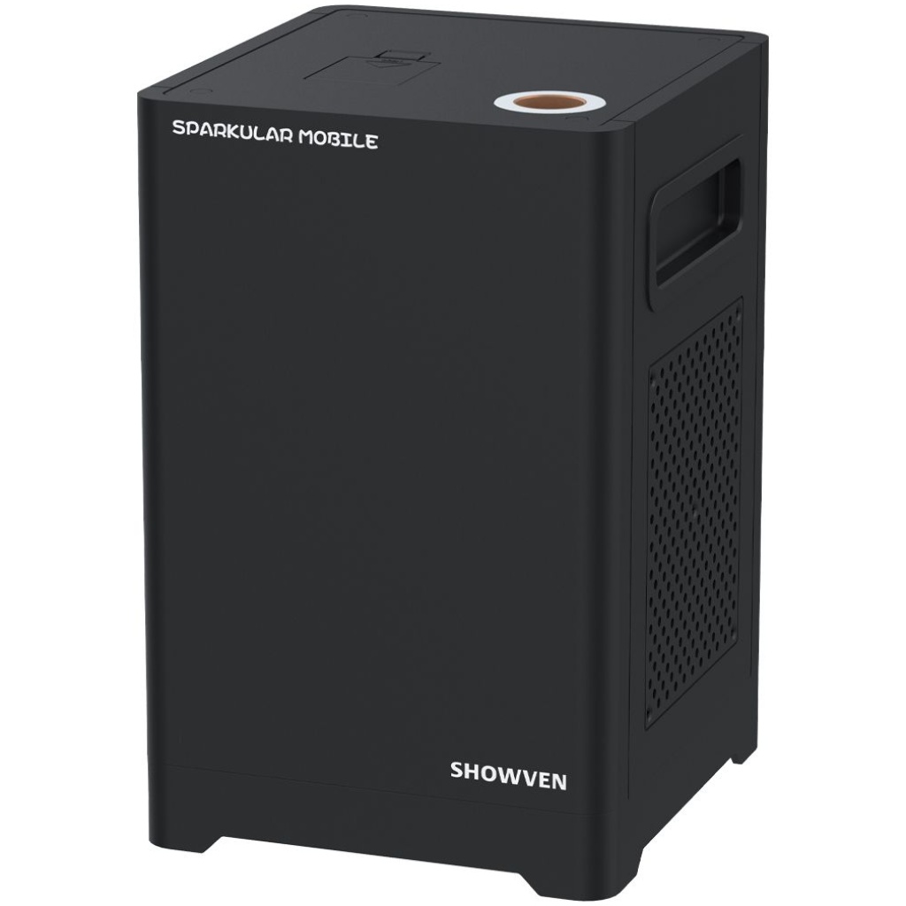 Showven Sparkular Mobile Black Front Angle View Right Showven Sparkular Mobile Black Front Angle View Right