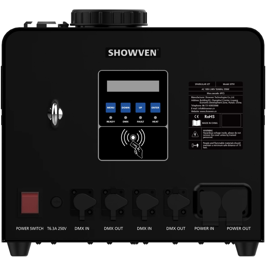 Showven Sparkular Jet Rear Showven Sparkular Jet Rear